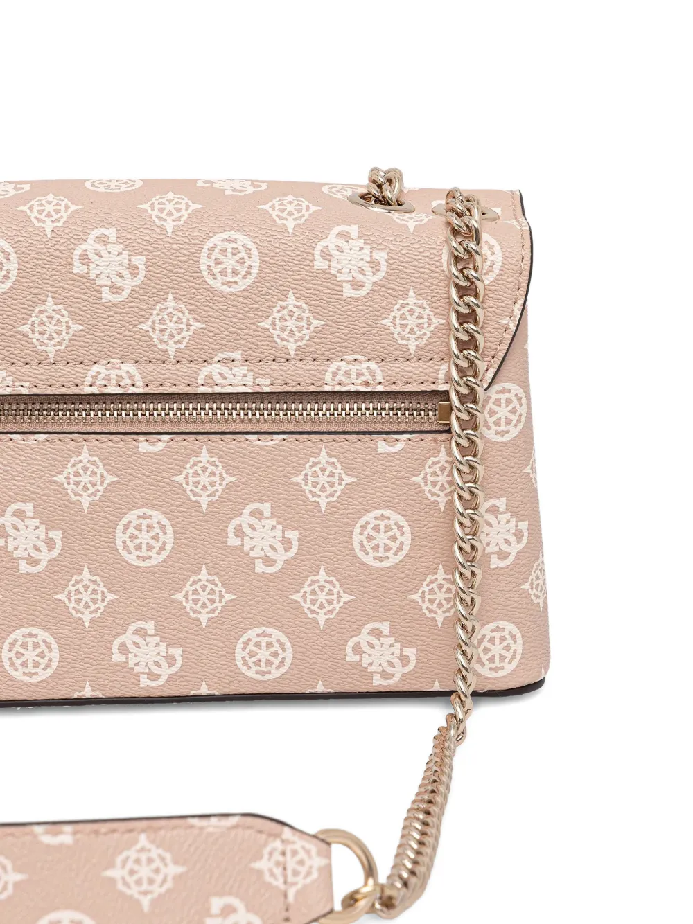 GUESS USA Daryna schoudertas met kettinghengsel Beige