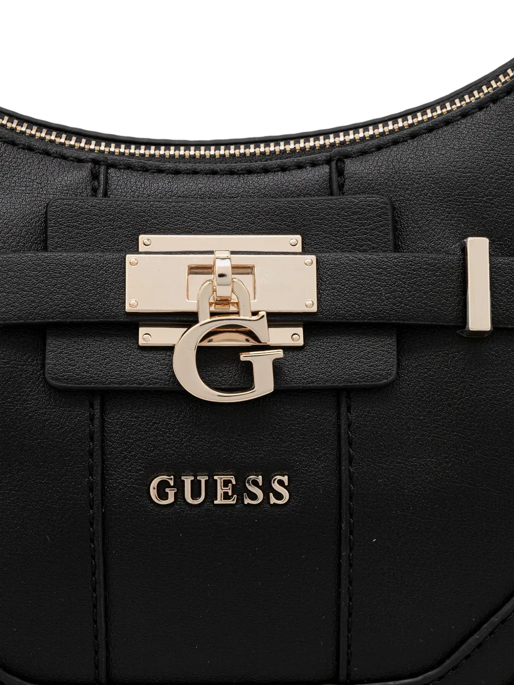 Guess Usa Greyson Shoulder Bag In Black