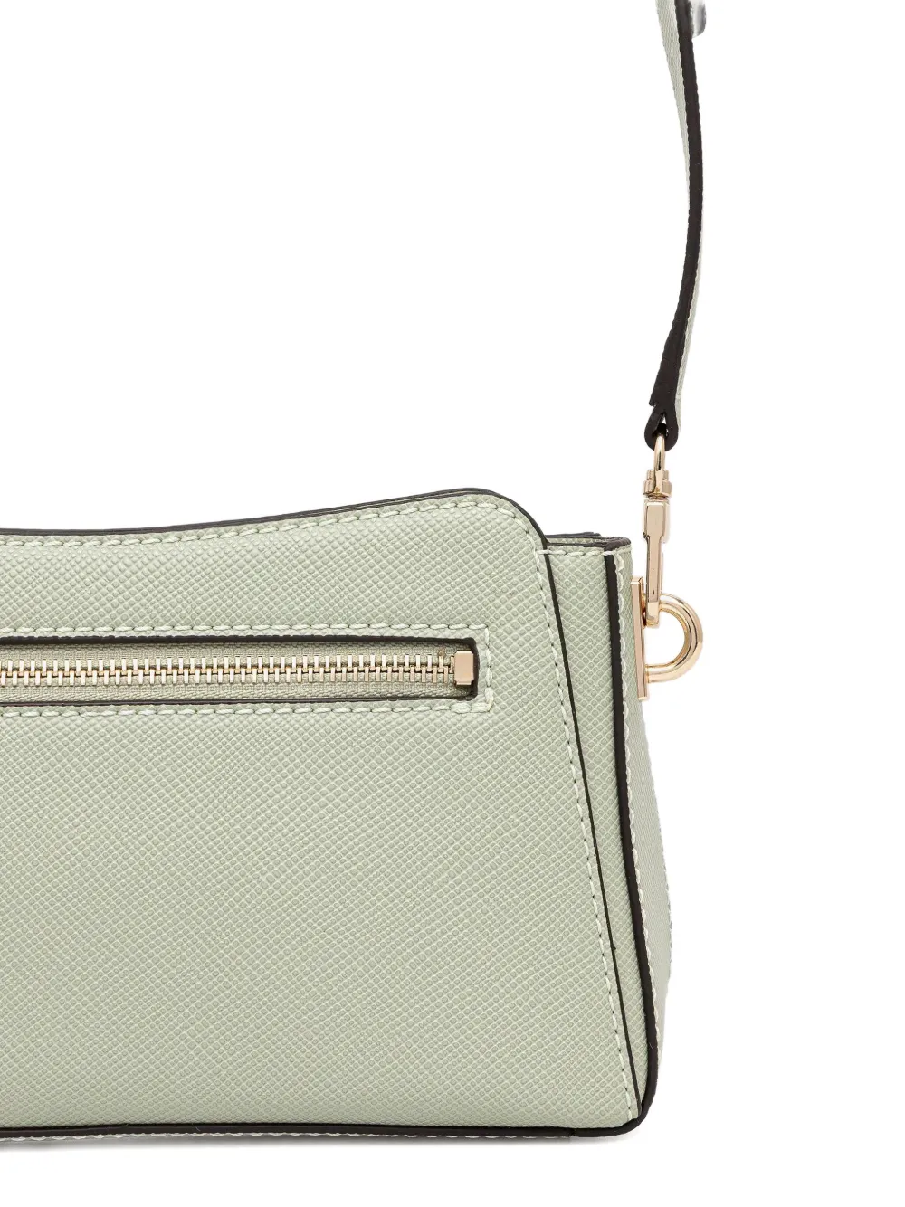 Guess Usa Rosalba Buckle Cross Body Bag In Green