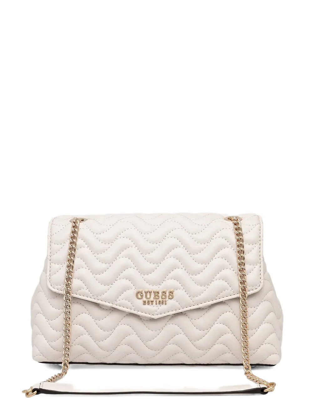 GUESS USA quilted chain shoulder bag - ニュートラル GUESS USA quilted chain shoulder bag - ニュートラル