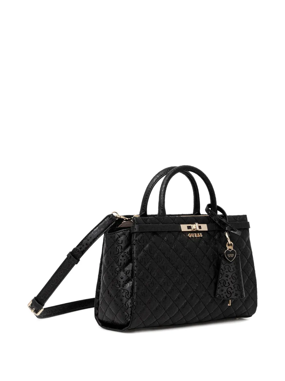GUESS USA Idra gewatteerde shopper - Zwart
