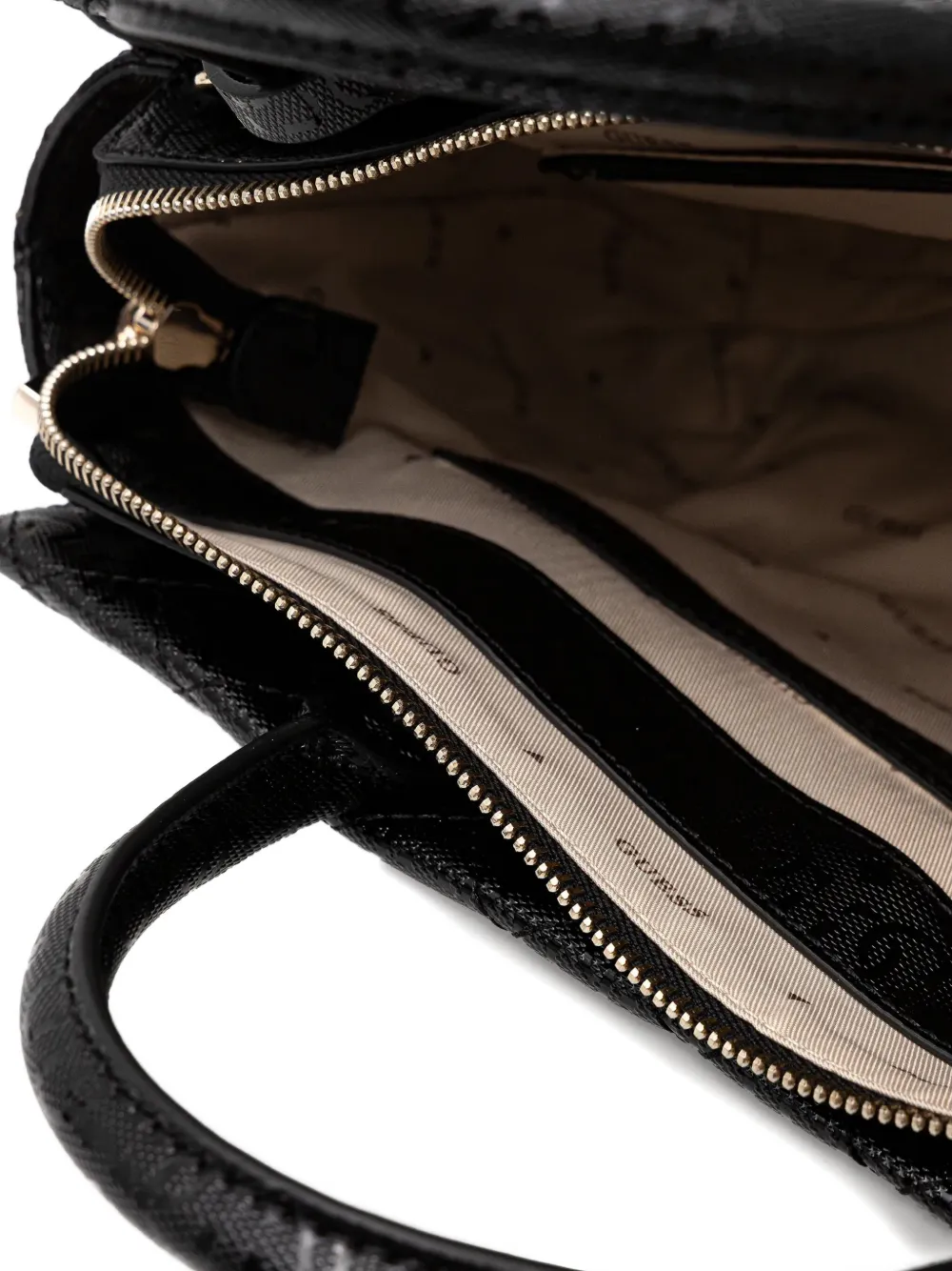 Guess Usa Idra Quilted Tote Bag In Black