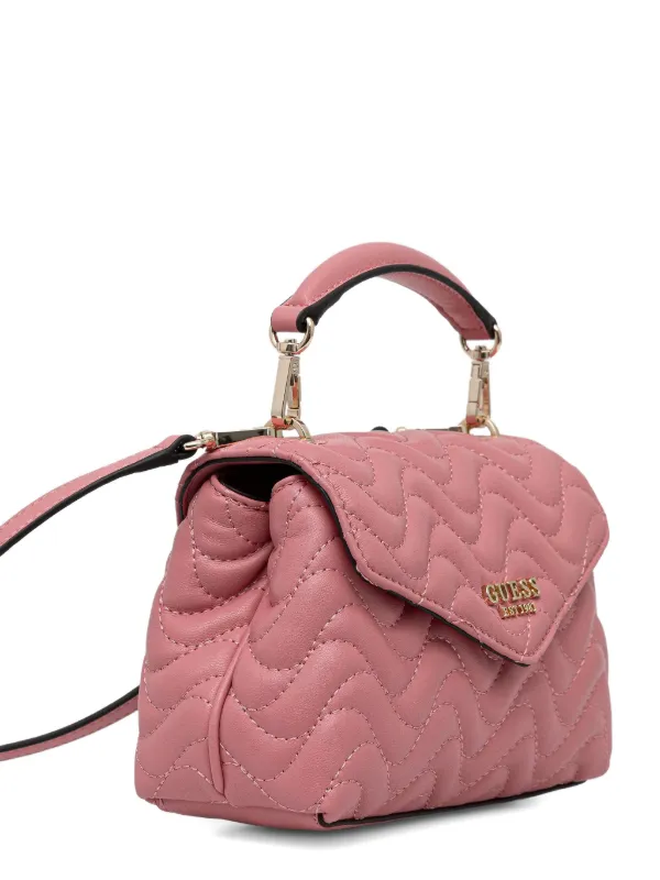 GUESS USA キルティング ショルダーバッグ | ピンク | FARFETCH JP