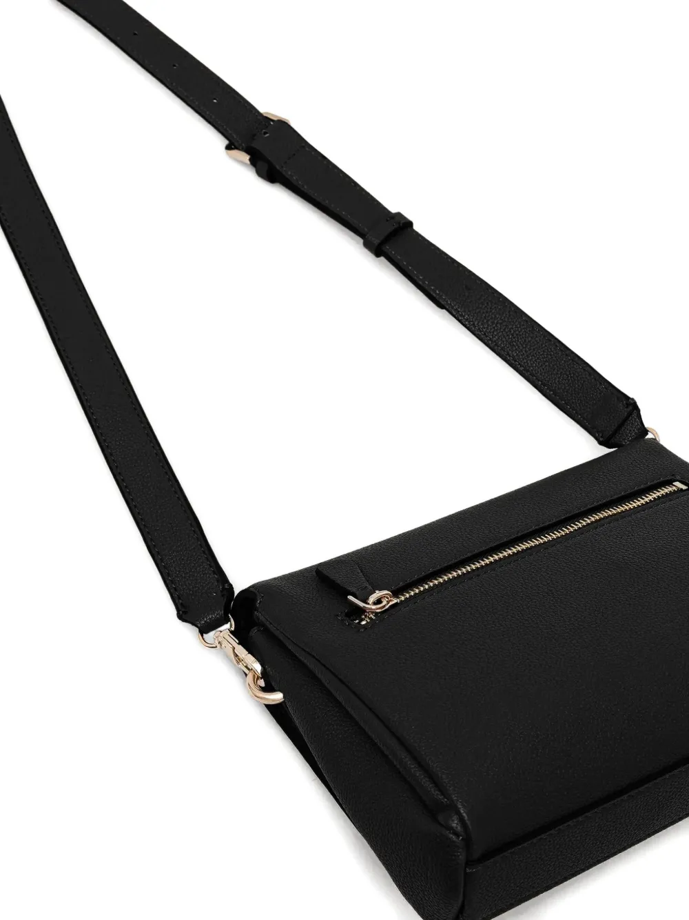 Guess Usa Gregoria Logo-detail Cross Body Bag In Black
