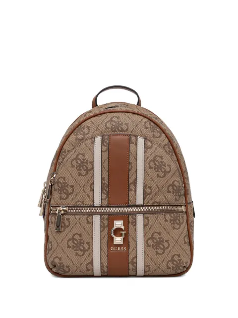 GUESS USA Erenia logo-plaque patterned backpack