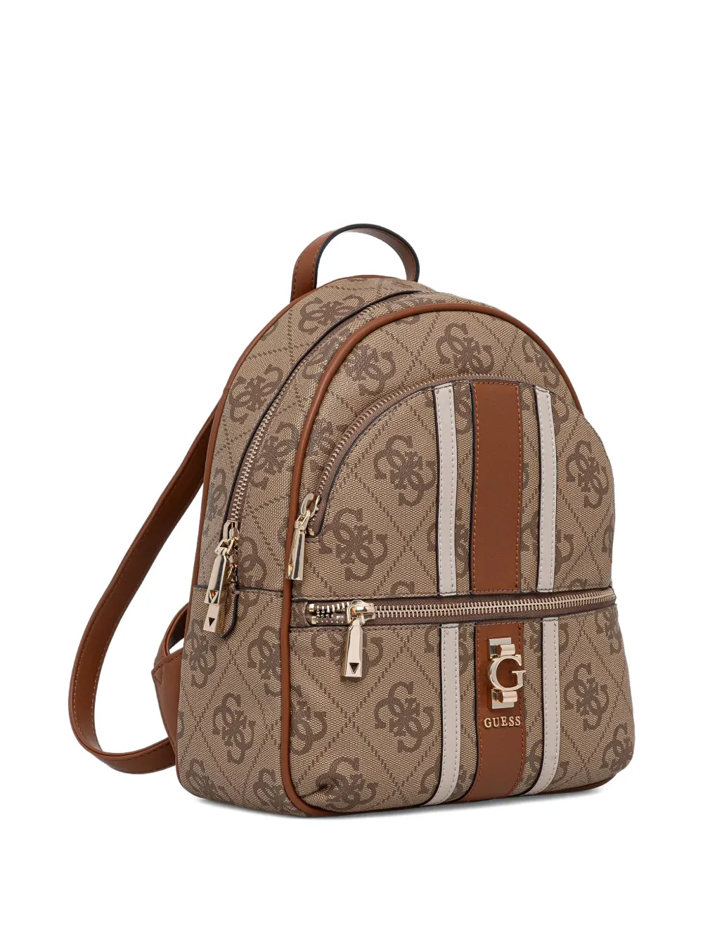 GUESS USA Erenia rugzak met logoplakkaat en patroon - Beige