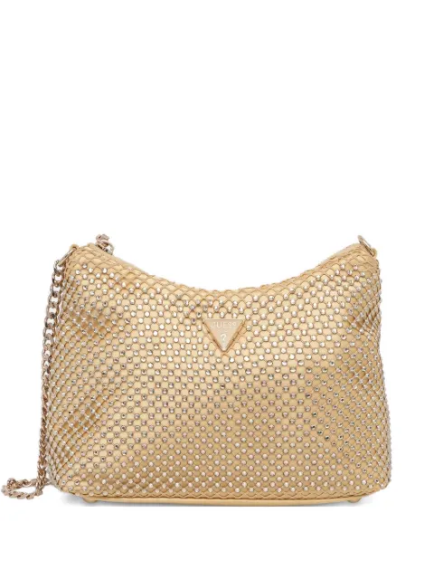 GUESS USA mini Zalina logo-plaque tote bag