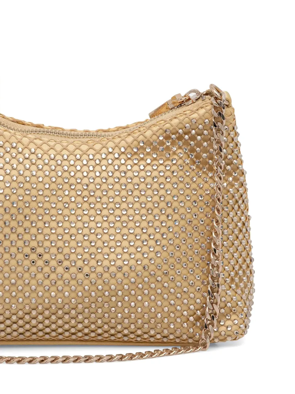 GUESS USA Zalina mini-shopper met logoplakkaat Goud