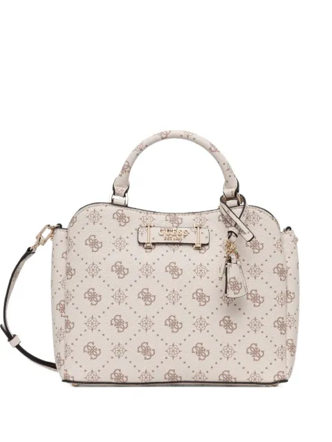 GUESS USA monogram charm-detail tote bag
