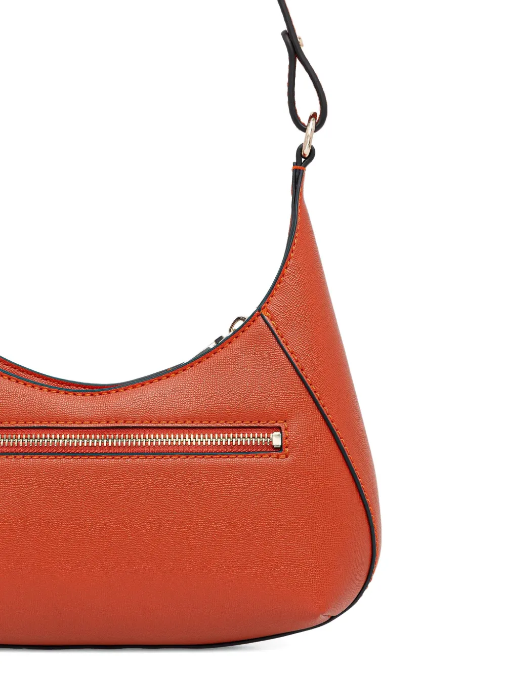 Guess Usa Mimina Ring-detail Tote Bag In Orange