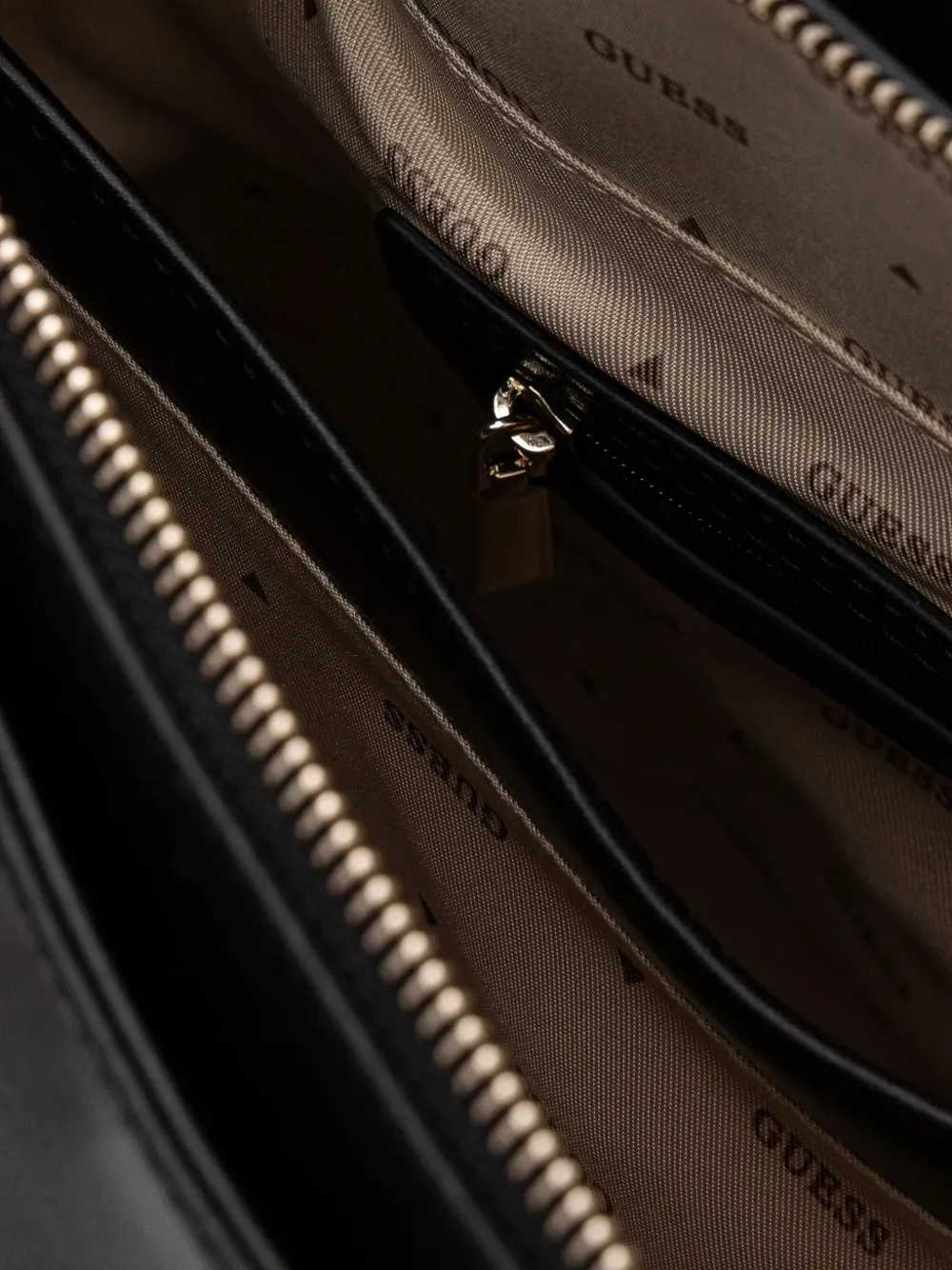 Guess Usa Daryna Elite Tote Bag In Black