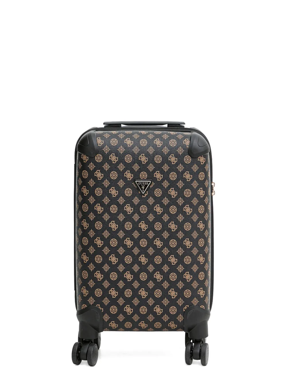 GUESS USA Wilder 4G monogram-pattern luggage - ブラック GUESS USA Wilder 4G monogram-pattern luggage - ブラック