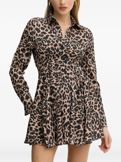 GUESS USA animal-print mini dress