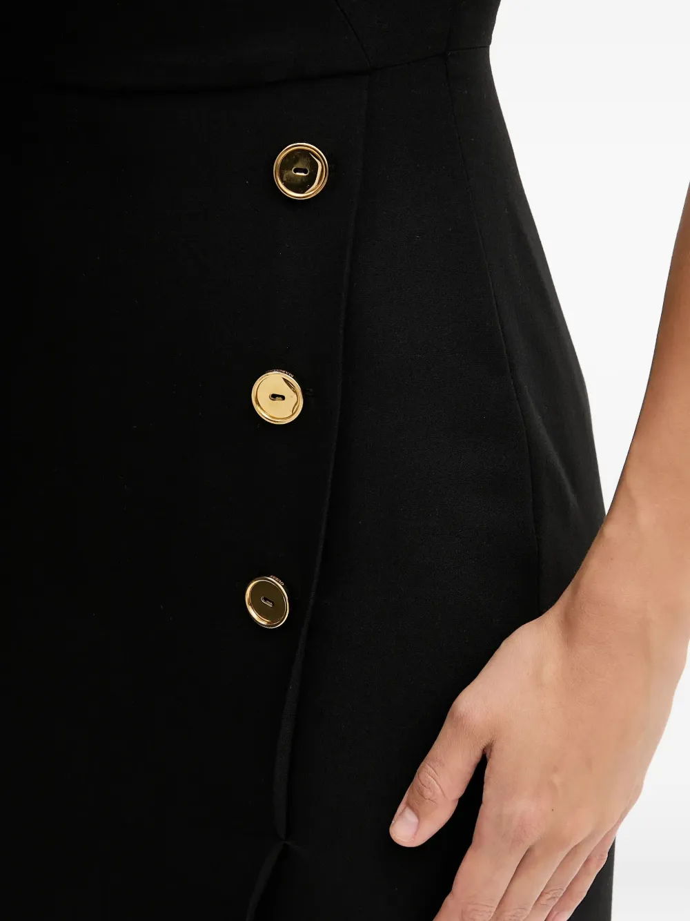 Guess Usa Logo-detail Trousers In Black