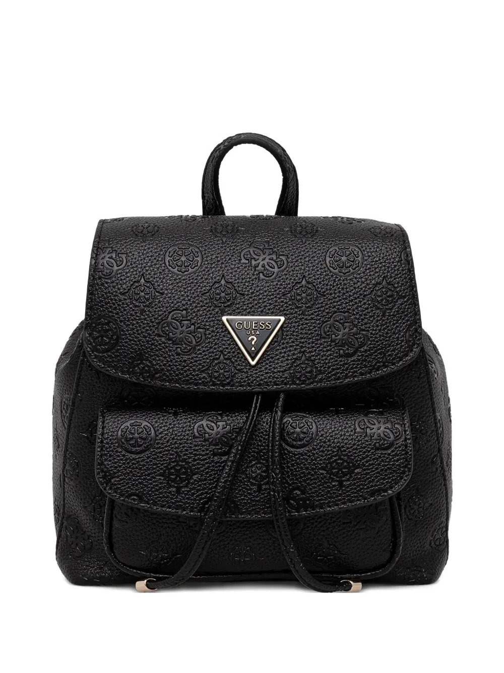 GUESS USA mini Cresidia 4G backpack - ブラック GUESS USA mini Cresidia 4G backpack - ブラック