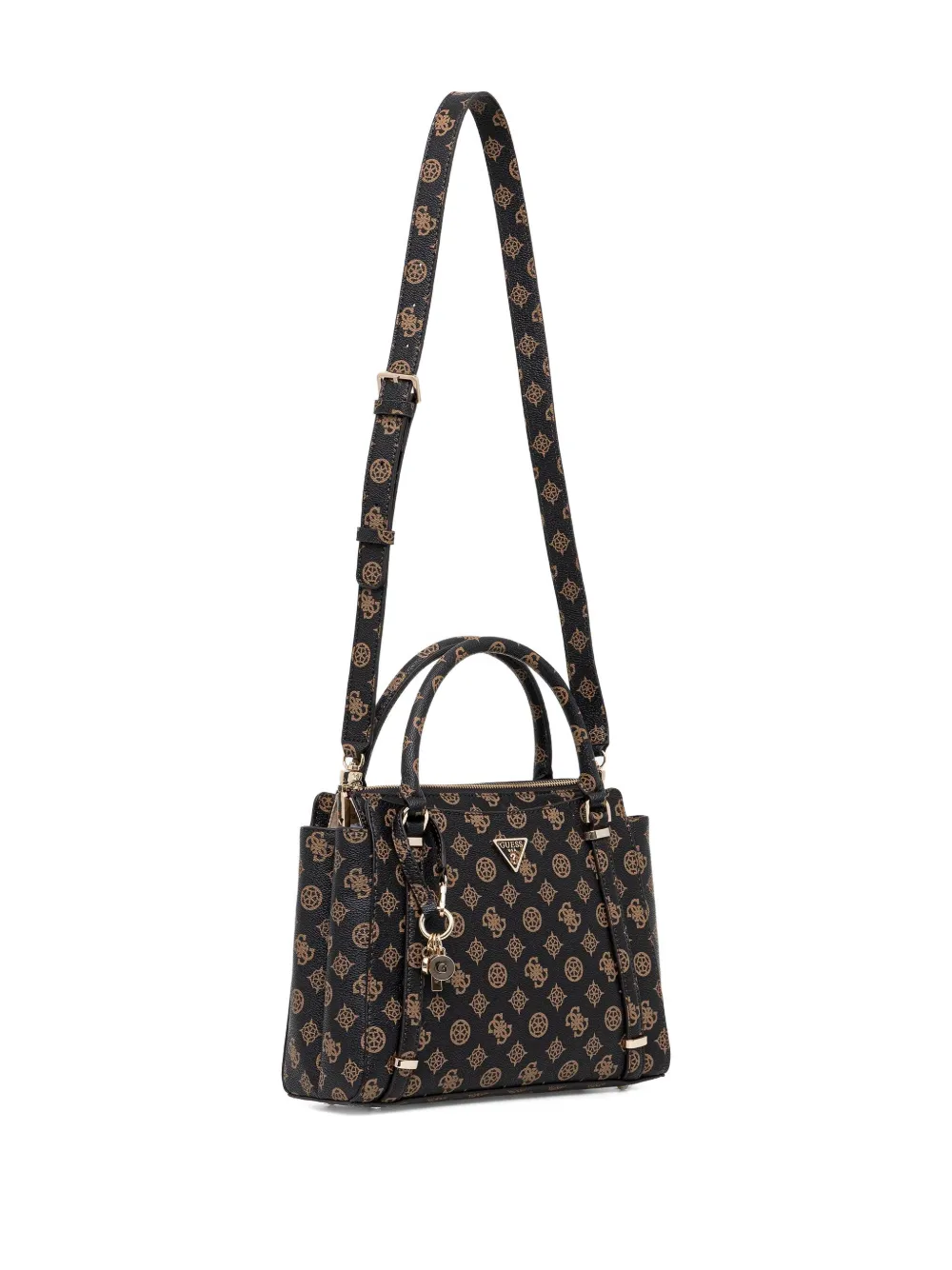 GUESS USA Erica 4G Peony shopper - Zwart