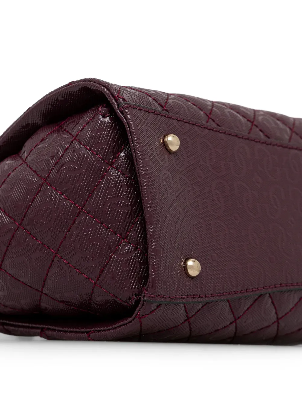 GUESS USA Idra gewatteerde shopper Paars