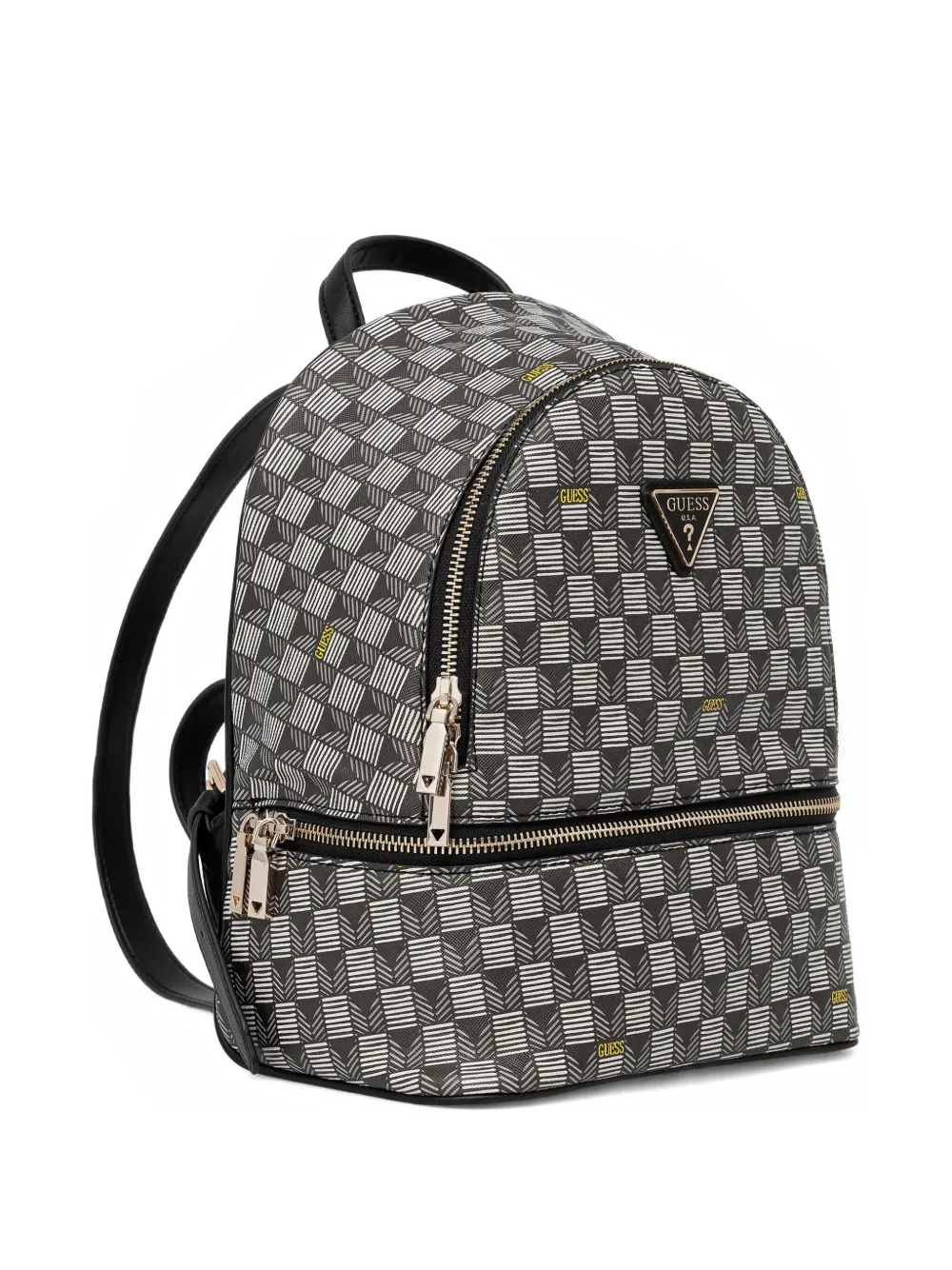 GUESS USA Follie geometric-pattern zip backpack | Image 2