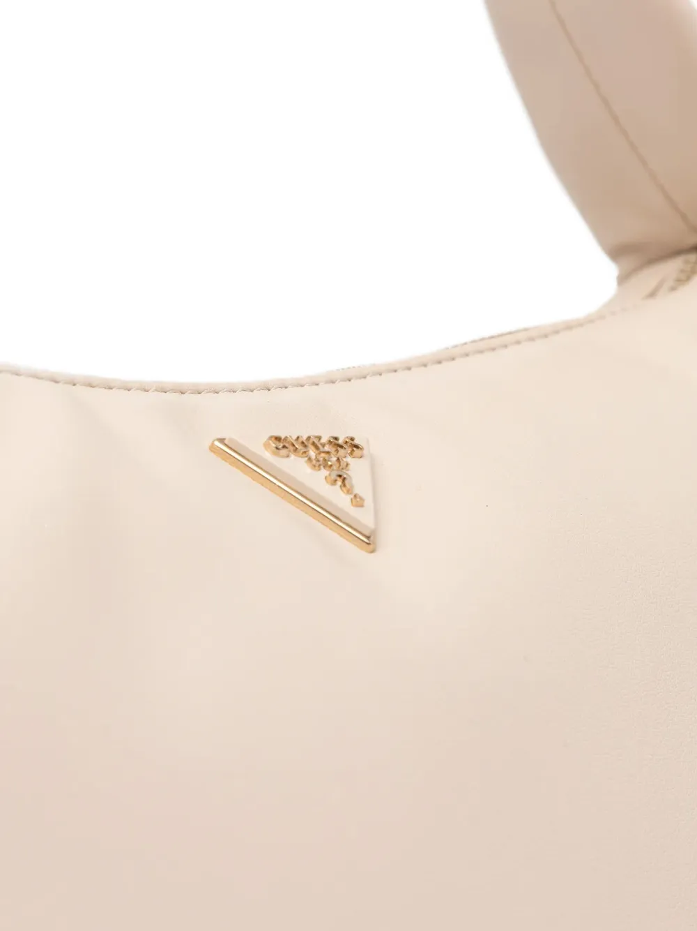 GUESS USA Sunetra shopper met logoplakkaat Beige