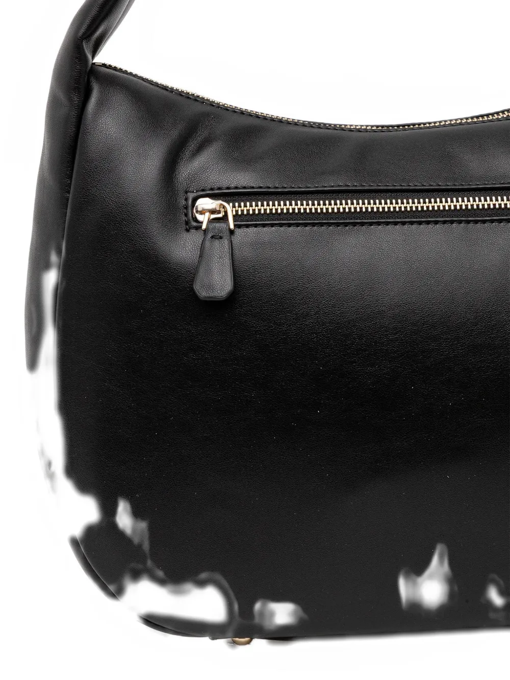 Guess Usa Sunetra Logo-plaque Tote Bag In Black