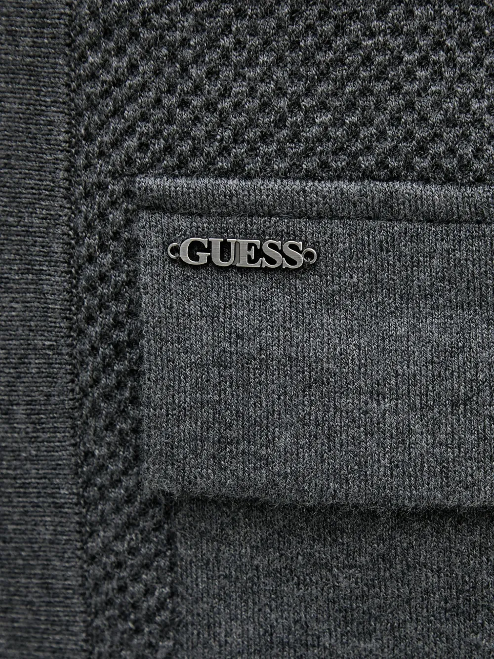 GUESS USA Vest met ritszak Grijs
