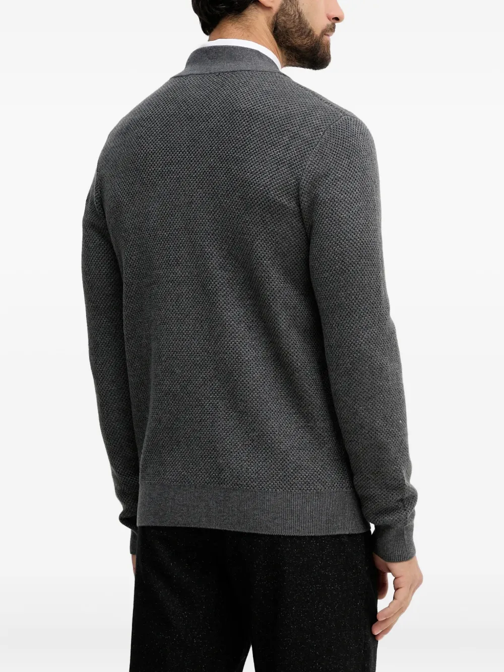 GUESS USA Vest met ritszak Grijs