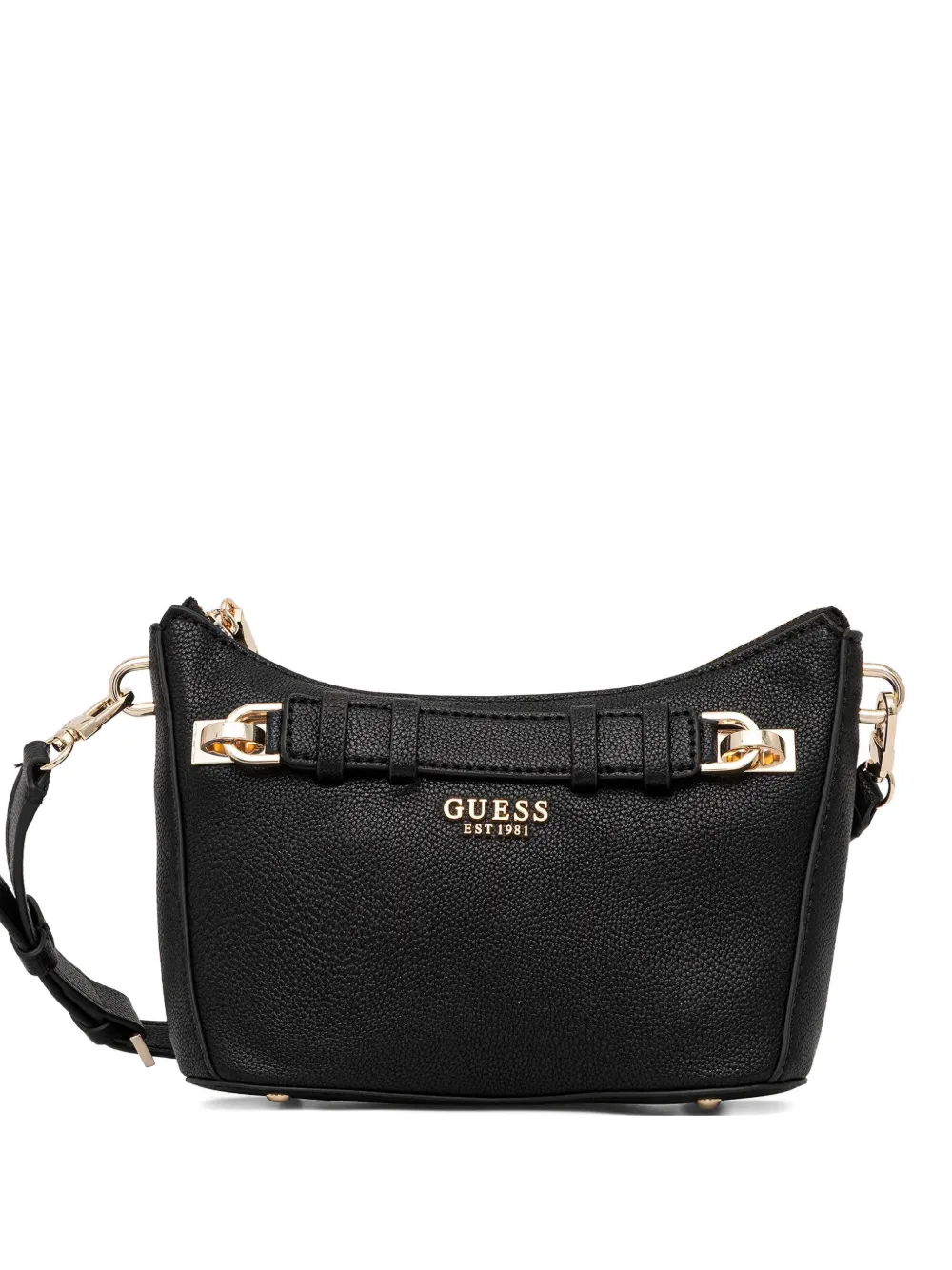 GUESS USA Gregoria logo-lettering shoulder bag - Nero