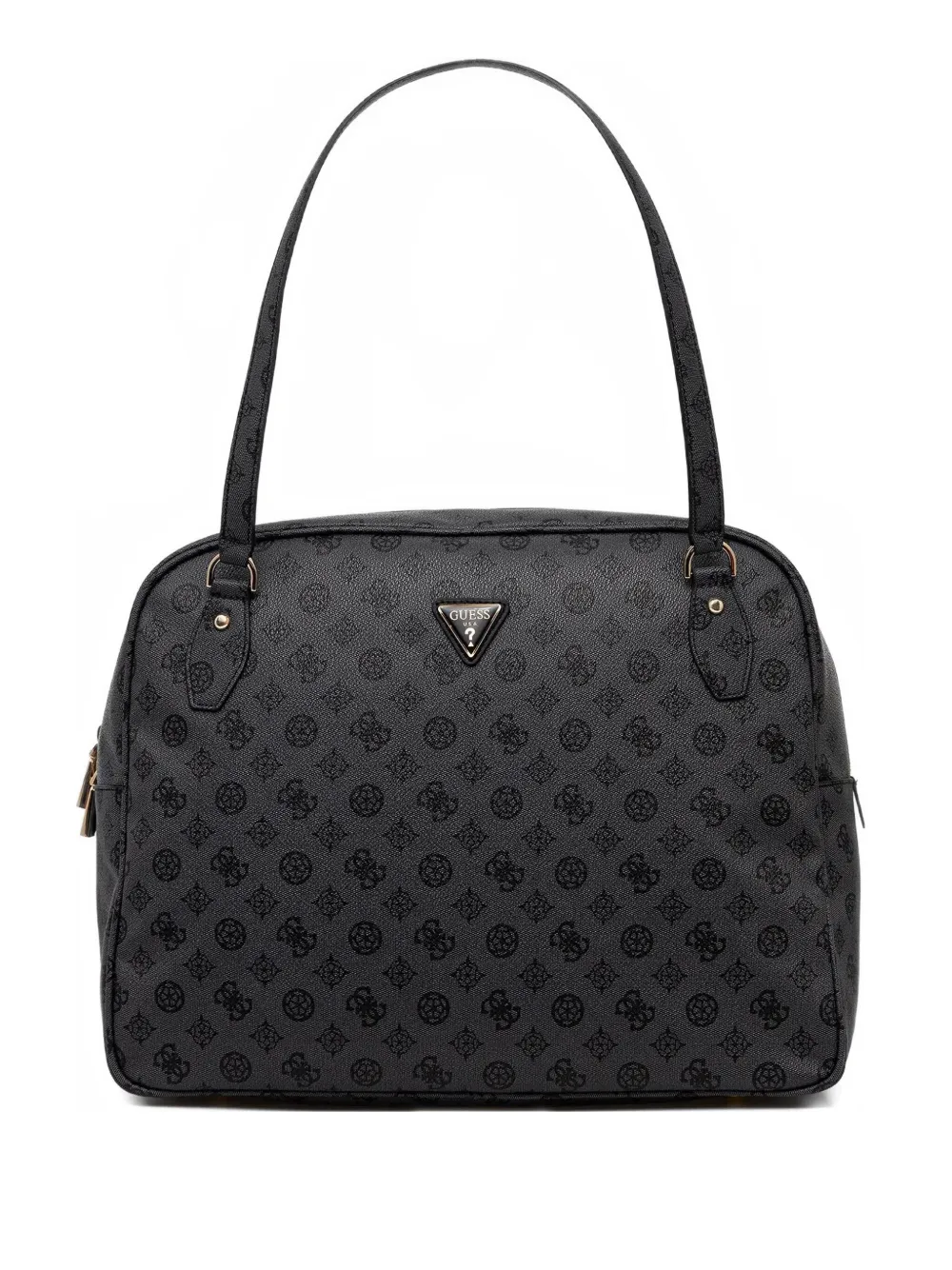 GUESS USA Wilder 4G zip-fastening luggage - グレー GUESS USA Wilder 4G zip-fastening luggage - グレー