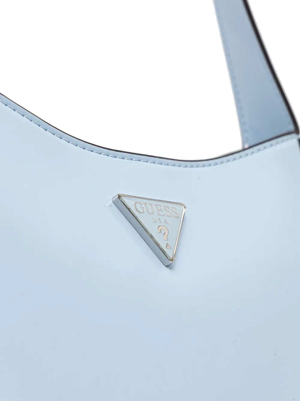 GUESS USA Arnela shopper met triangel-logo Blauw