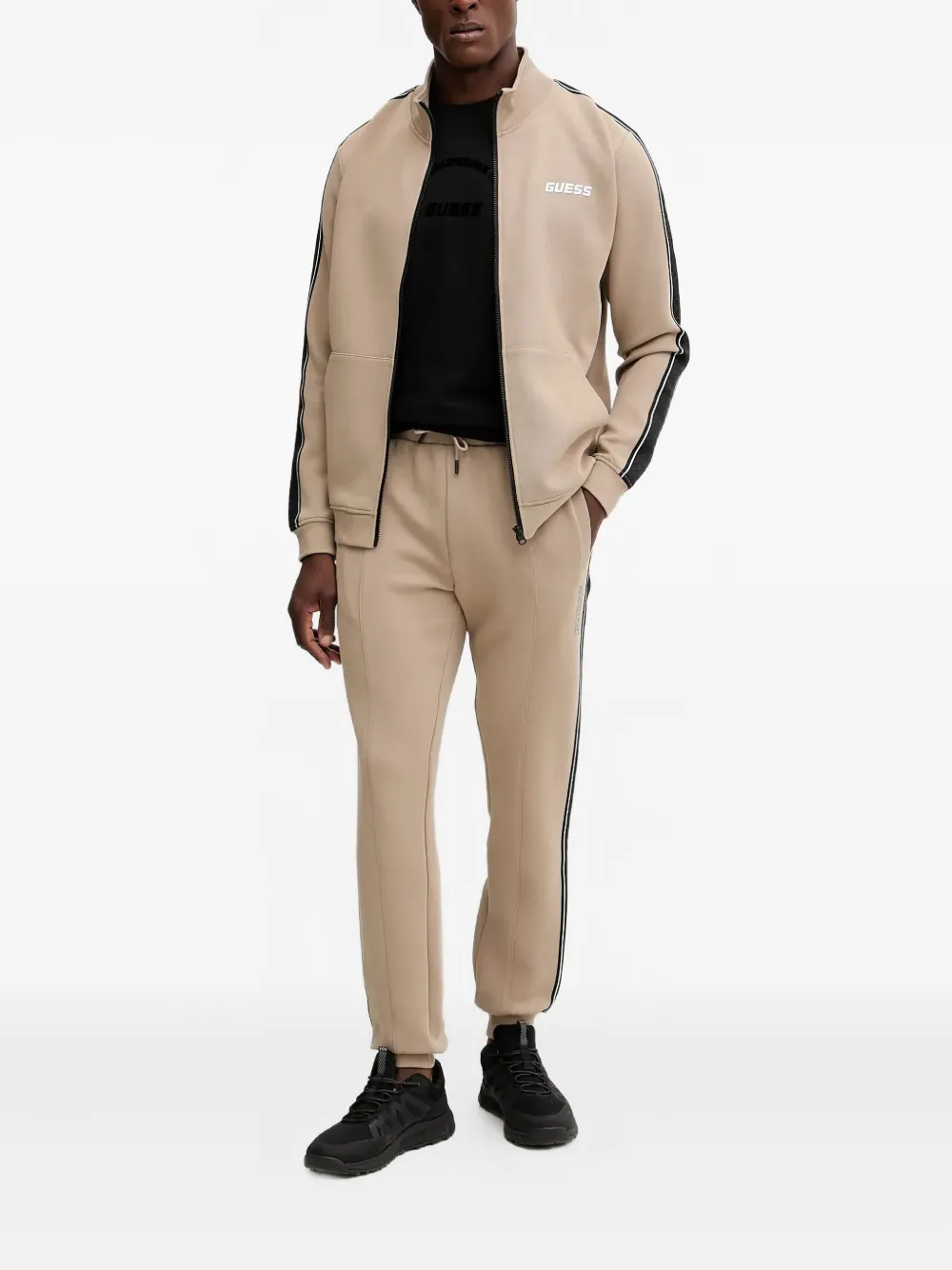 GUESS USA t-shirt en coton à logo en caoutchouc | Sweats | Image 2