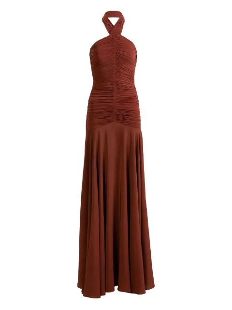 Silvia Tcherassi Moira ruched maxi dress