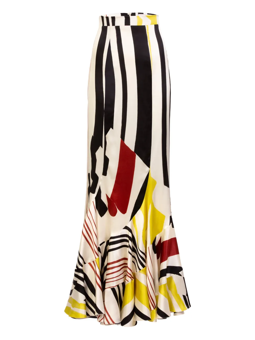 Silvia Tcherassi Florina patterned maxi skirt | Neutrals | Image 1