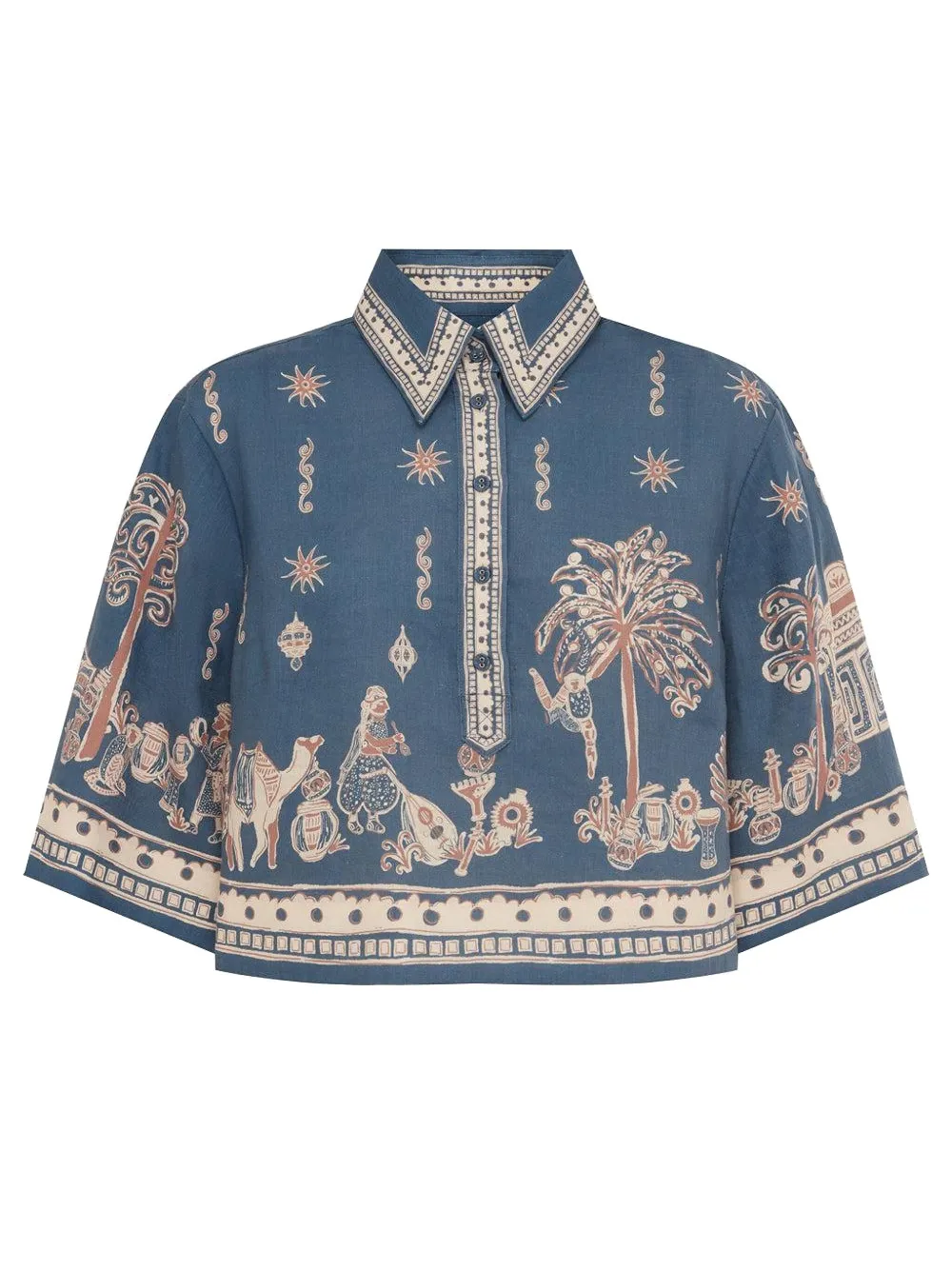 ALEMAIS Acacia top - Blauw