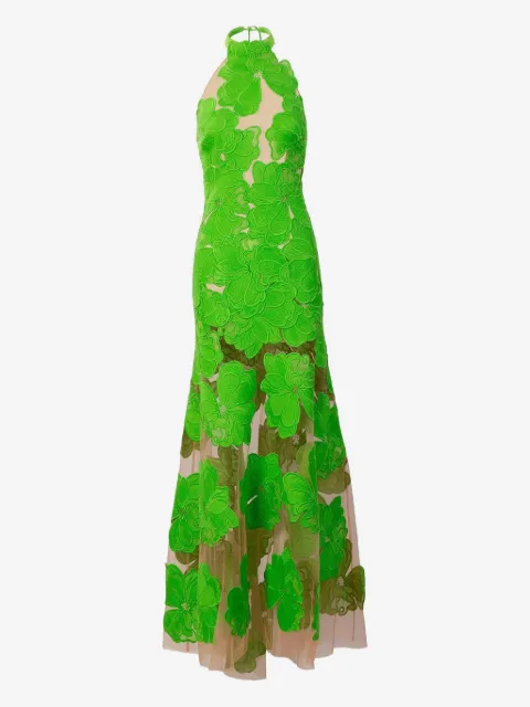 Silvia Tcherassi robe longue Mab à fleurs