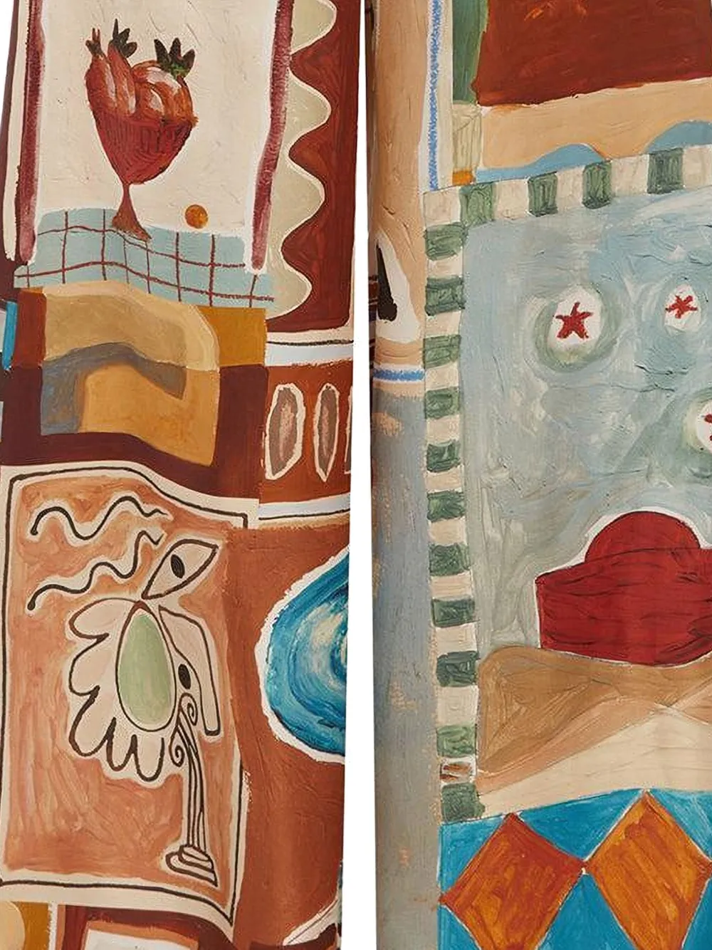 ALEMAIS Michelle Hose mit Print | Marlenehosen | Image 2