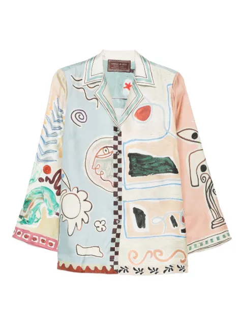 ALEMAIS Michelle silk shirt