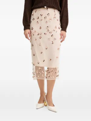 【新品】forte_forteフォルテ フォルテ シルク スカート レオパード柄 Forte Forte（フォルテ・フォルテ）スカート - FARFETCH