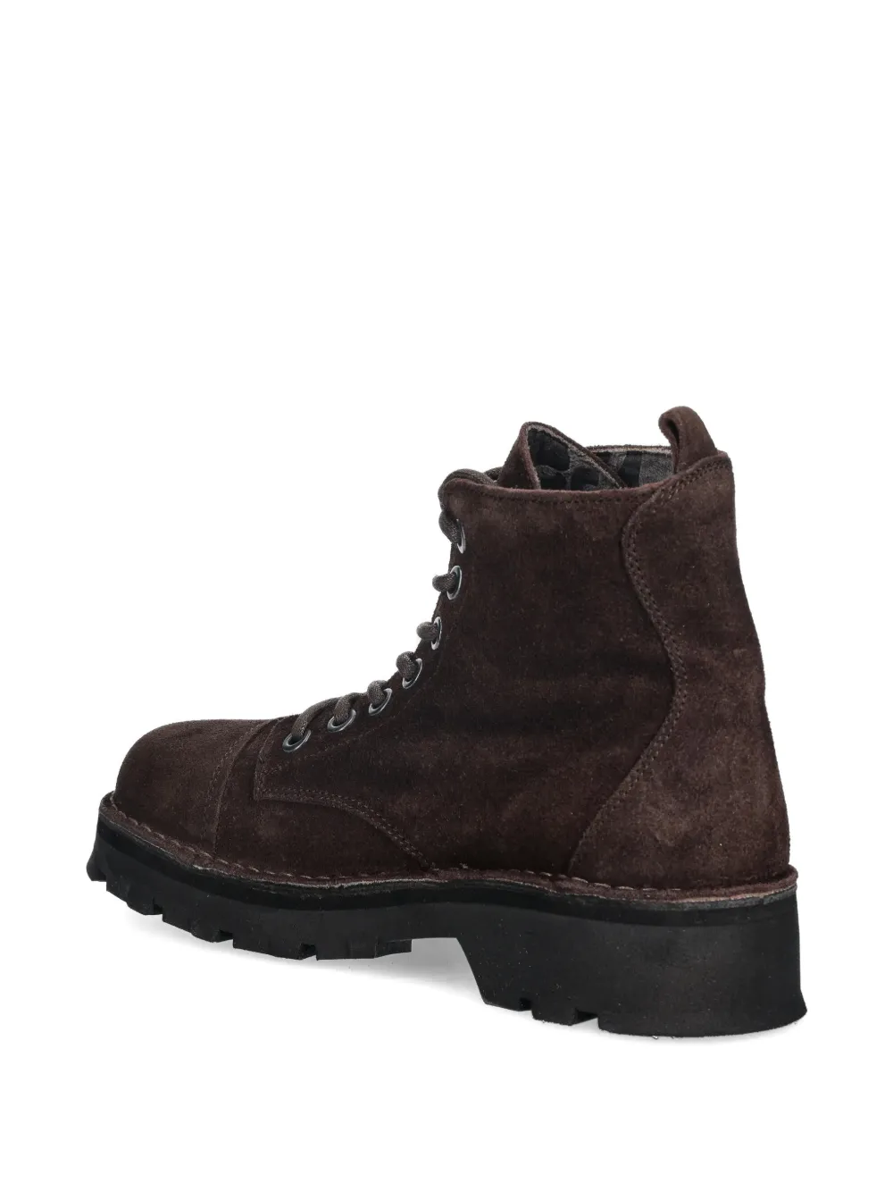 Fly London lace-up lug-sole hiking boots Bruin