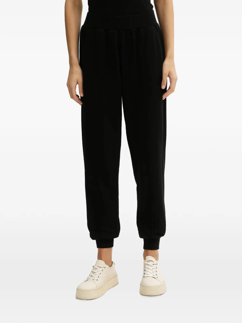 Emporio Armani high-rise track pants - Nero