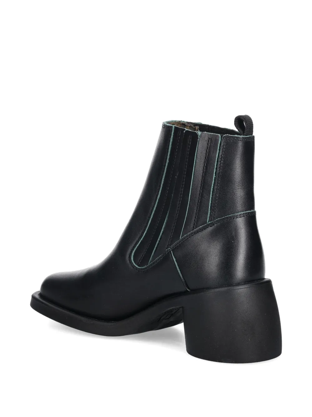 Fly London Laarzen met blokhak Zwart