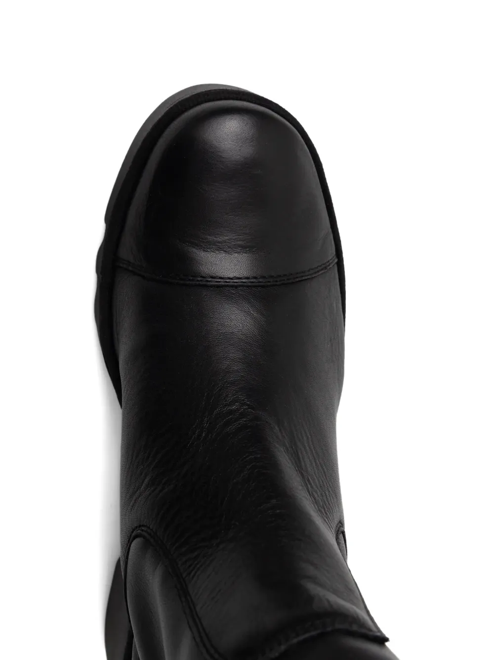 Fly London round-toe knee-high boots Zwart