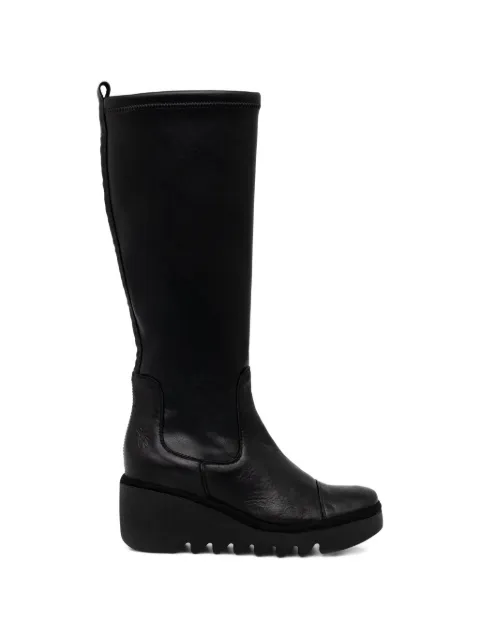 Fly London round-toe knee-high boots