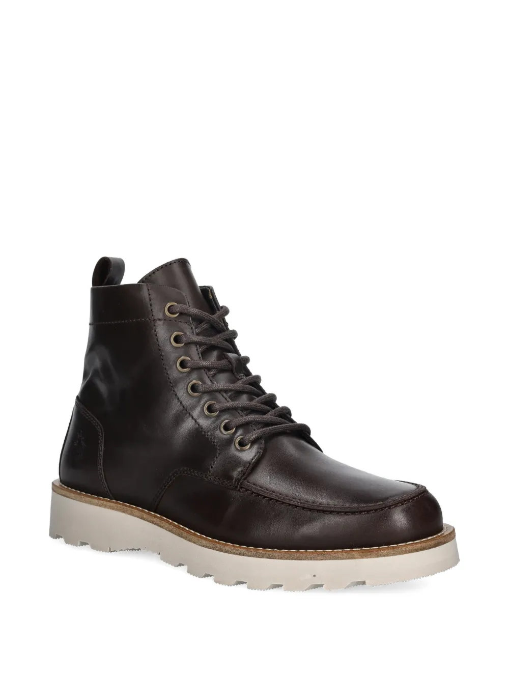 Fly London lace-up lug-sole boots Bruin