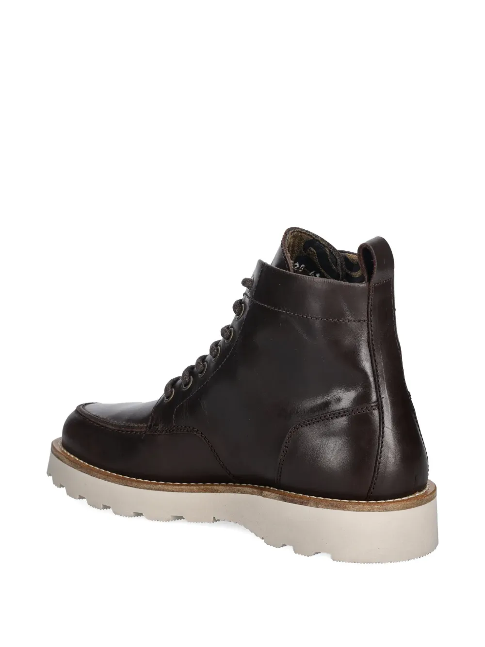 Fly London lace-up lug-sole boots Bruin