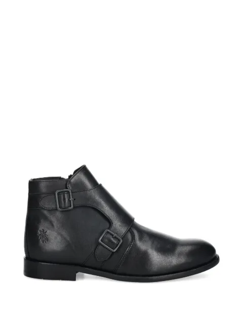 Fly London buckle-detail side-zip boots