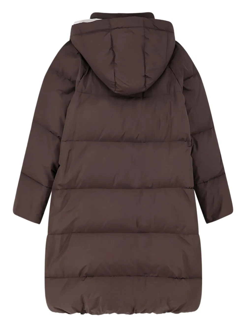 Brunello Cucinelli removable hood drawstring jacket | Single Breasted Coats | Image 2