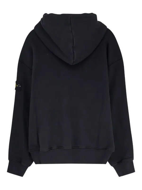 Stone Island ジップアップ パーカー | ブラック | FARFETCH JP Stone Island ジップアップ パーカー | ブラック | FARFETCH JP