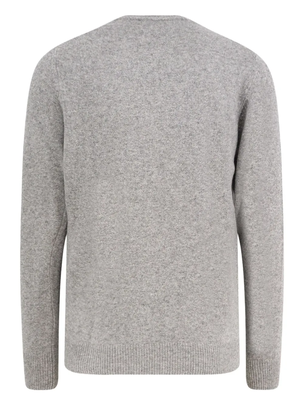 MC2 Saint Barth logo-patch crew-neck sweater - Grijs