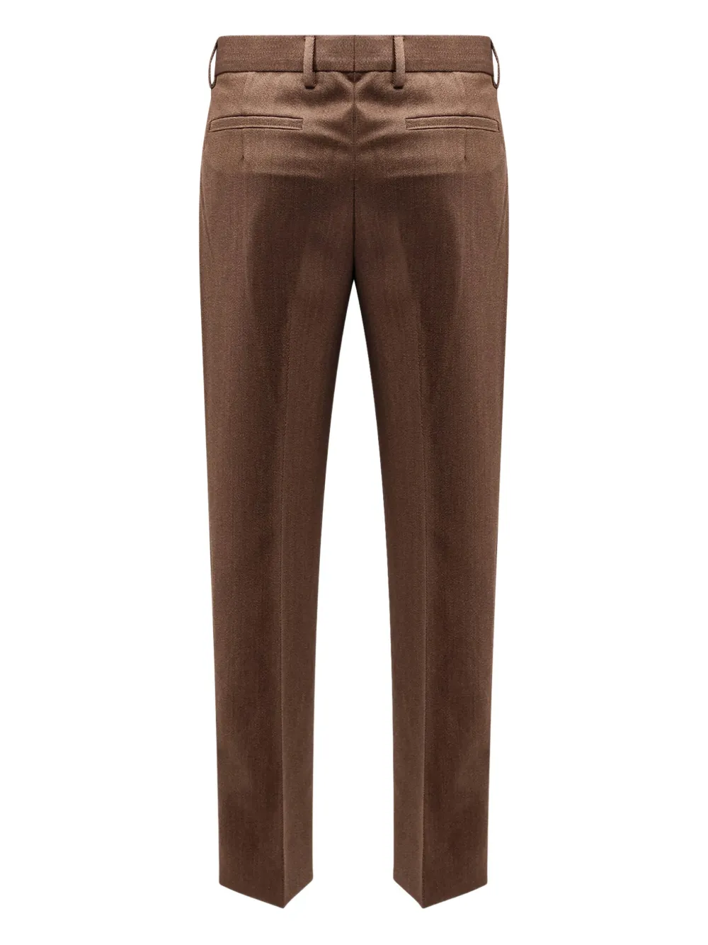 Zegna pleated wool trousers - Bruin