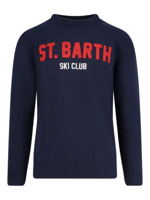 MC2 Saint Barth pull à détail de logo